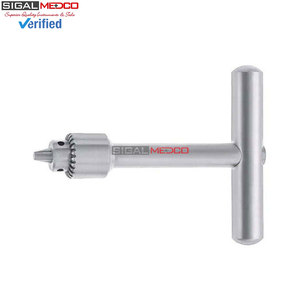 Stainless Steel Manual T Handle <b>Hand</b> <b>Drill</b> Jacobs Chuck Orthopedic Bone <b>Drill</b> High Quality Surgical Instrument Set Professional - Product Image 4
