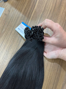 Extensions de cheveux naturels vietnamiens à pointe K-Tip en kératine, noir naturel, Remy, solides, doux, durables, réutilisables, faciles à appliquer, populaires et tendance - Product Image 2