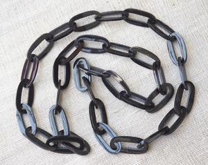 MN EXPORTS Collier en corne naturelle, style animalier, bijoux bohèmes, chaîne à maillons unique, faite à la main, durable, pour hommes - Product Image 4