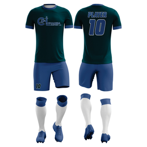 Maillot et short d'équipe de football personnalisés avec design imprimé, caractéristiques de performance premium - Product Image 3