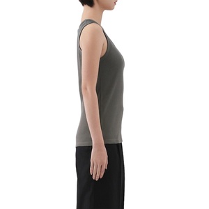 Top Deportivo Corto Personalizado al por Mayor con Pedrería para Mujer, 95% Algodón 5% Spandex, Top Blanco con Ribetes, Precio Directo de Fábrica - Product Image 2