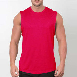 Camisetas de Tirantes para Hombre de Spandex/Poliéster, Transpirables, Ecológicas, de Secado Rápido, para Gimnasio y Deportes, Tejido Sólido con Orificios, ¡Gran Oferta! - Product Image 6