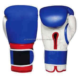 Gants de poinçonnage professionnels en cuir de vachette avec logo personnalisé Gants d'entraînement pour entraînement intensif Vente de boxe de boxe pour l'extérieur - Product Image 1