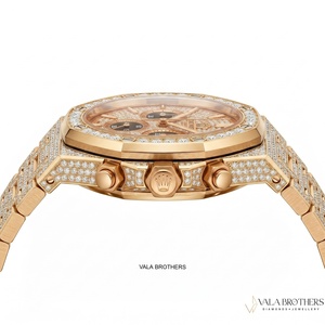 Reloj de Lujo con Diamantes Moissanite para Hombre y Mujer, Estilo Hip Hop, Brillante, de Diseño Premium - Product Image 2