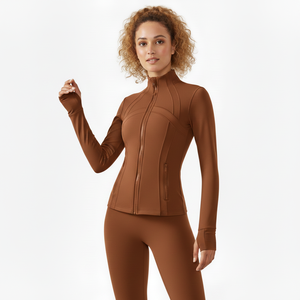 Vêtements de yoga en gros, plusieurs couleurs, veste de yoga respirante, veste de sport pour jogging, vêtements de yoga haut de gamme, ensemble de yoga pour femmes - Product Image 1