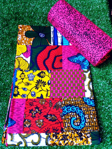 Tela Ankara Premium de Cera Africana de Kenia 100% Algodón con Diseño Cultural para Moda, Artesanías y Textiles - Product Image 3