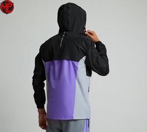 Chaqueta Cortavientos Deportiva Personalizada para Hombre, Ropa de Running, Chaqueta con Capucha para Fútbol, Chaquetas de Entrenamiento para Clubes de Fútbol - Product Image 4