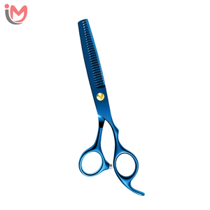 Tijeras de peluquería de acero inoxidable de 11.5 pulgadas para cortar el cabello, tijeras planas para flequillo y entresacar. - Product Image 4