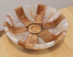 Bol à salade jetable en résine de style américain de haute qualité, fait main, poli miroir, compatible lave-vaisselle, écologique, pour soupes, nouilles et riz - Product Image 2