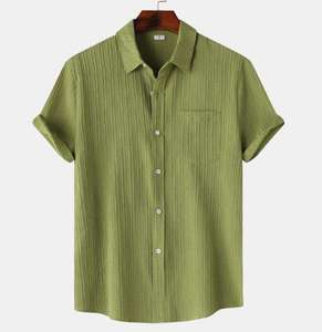 Chemises décontractées pour hommes, nouvelle collection, design tendance, logo personnalisé, haute qualité, nouvelle arrivée, meilleure qualité, chemises respirantes pour hommes - Product Image 6