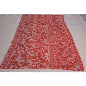 Couvre-lit vintage imprimé Kantha, couverture en coton fleuri, faite à la main, réversible, lavable, écologique, toutes saisons, style bohème indien - Product Image 3