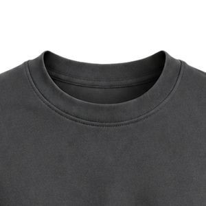 <b>Charcoal</b> Gray Casual Short Sleeve <b>T</b> <b>Shirt</b> with Jack & Jill Crest Patch Embroidered Chest Detail and Large Matching Back Graphic - Product Image 2