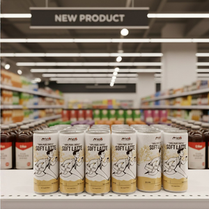 OEM/ODM Café Premium en Lata de 190 ml, Nueva Mezcla Cremosa de Leche y Latte, Bebida de Café 100% Puro, Marca Privada - Product Image 4