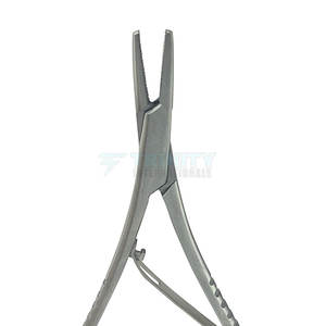 Portaagujas Mathieu de precisión para cirujanos, herramienta manual para sutura, portaagujas Mathieu de control fino - Product Image 5