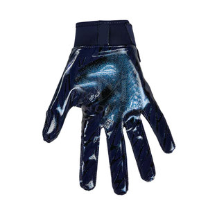 High American Football Gloves Grip Palm Lightweight Full Finger <b>Hook</b> Loop Closure Synthetic Leather for Training Practice <b>Games</b> - Product Image 6