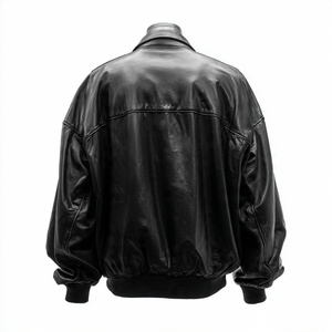 Veste en cuir de style Genz de haute qualité, très élégante et cool - Product Image 4