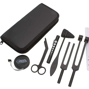 Kit de diagnostic pour étudiants en médecine : marteau réflexe et diapason, kit de percussion réflexe en acier inoxydable de haute qualité, personnalisable - Product Image 2