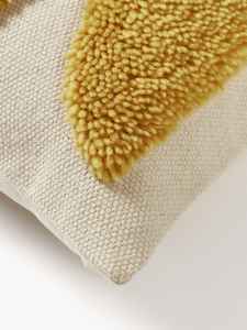 Funda de cojín de lujo hecha a mano con mechones, funda de almohada texturizada de pelo cortado, funda de cojín de algodón hecha a mano con mechones, cojín decorativo. - Product Image 6