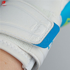 Gants de gardien de but en cuir respirant avec sangle de poignet réglable pour un confort accru, performance professionnelle toutes saisons - Product Image 6
