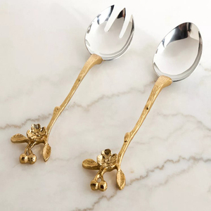 Wedding Gold Cutlery Stainless Steel <b>Flatware</b> Sets Knife Spoons and Forks Cutlery Restaurants Luxury Tableware - Product Image 6