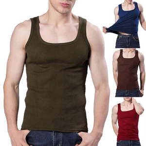 Men Gym Tank <b>Top</b> Lightweight Sleeveless Workout Vest Custom Design Wholesale Fitness Clothing Supplier - Product Image 4