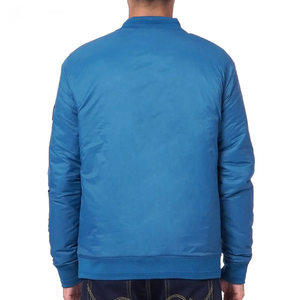 2026 Wholesale High Street <b>Stand</b> Collar Bomber Jacket Windproof Coat with Zipper Pockets Light <b>Weight</b> Bomber Jackets - Product Image 4