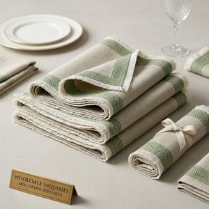 Classic Cotton Table Mat Heat Resistant Dining <b>Placemat</b> Durable Washable Reusable Table Mats Wholesale Supply Custom Branded Use - Product Image 6