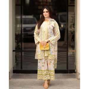 Conjunto de Top, Pantalón y Dupatta para Fiesta de Diseñador para Mujer, Elegante y con Estilo - Product Image 3