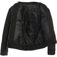 Veste chauffante homme 2026 OEM la plus vendue en faux daim noir, 100 % haute qualité, coupe-vent, écologique, à col montant, faible MOQ