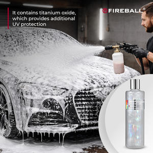 Champú para Autos Fireball Show de 500 ml, Espuma Abundante, pH Neutro, para Autos, Motos y SUVs, Aroma Suave/Fresco, Brillo Mejorado para Cera - Product Image 3