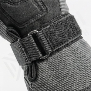 Customized Ergonomic Full Finger PU Windproof Safety Motorbike Gear for Men Women Strong Palm <b>Grip</b> Design Outdoor Riding Top - Product Image 5