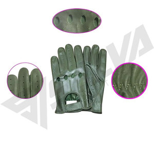 High Quality Plain Fashion sheep Leather Men Safety Car Driving <b>Gloves</b> Winter Outdoor Casual From Pakistan - Product Image 2