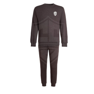 Ensemble de survêtement pour hommes actifs, tissu intérieur respirant et doux, coupe confortable et décontractée, tenue de sport élégante pour l'entraînement - Product Image 3