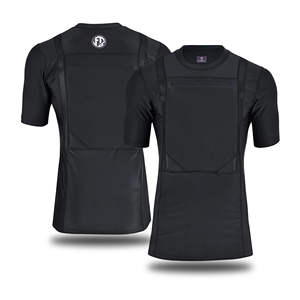 Camiseta Ligera de Protección Oculta, Tejido de Compresión que Absorbe la Humedad, Diseño con Bolsillo Incorporado, Mezcla de Poliéster, Comodidad - Product Image 1