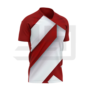 Camiseta de Fútbol Personalizada con Impresión Digital, 100% Algodón, Transpirable, de Secado Rápido, Antibacteriana, Uniforme Deportivo Profesional para Equipos - Product Image 3