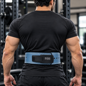 Cinturón de Soporte Lumbar Ajustable de Neopreno Rhino Fitness, Soporte Envolvente para Levantamiento de Pesas, para Adultos, Todas las Estaciones, Gimnasio - Product Image 5