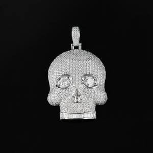 Pendentif en argent 925, style Hip Hop, serti de moissanite VVS, passe le test du diamant, pendentifs personnalisables avec nom ou logo pour homme - Product Image 3