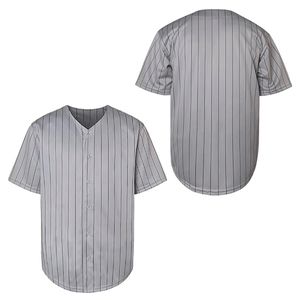 Maillots de baseball personnalisés pour hommes 100% polyester, respirants, à séchage rapide, uniformes sportifs personnalisés, maillot à manches courtes pour hommes - Product Image 5