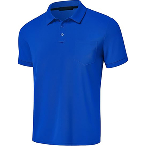 Camisetas Polo para Hombre de Secado Rápido, Transpirables, de Color Sólido, con Logotipo Personalizado, Nuevo Diseño, en Oferta a Bajo Precio - Product Image 1