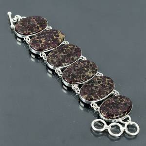 Handmade Copper Turquoise <b>Bracelet</b> 925 Sterling Silver <b>Adjustable</b> Boho Jewelry Unique Fashion Accessory - Product Image 3