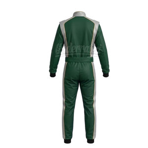 Racing Driver Performance Overalls <b>Full</b> <b>Body</b> Custom <b>Suit</b> Lightweight Breathable Material Reinforced Stitching Overall - Product Image 3