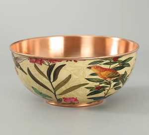 Stackable Hammered Copper Bowls Set Handcrafted Metal Snack Dip Dish Serving Bowl Set For Restaurant Tableware - Product Image 6
