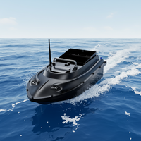 Bateau de pêche télécommandé de haute qualité à bas prix, correction automatique de biais de haute précision, bateau à appâts de pêche GPS