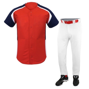 Premium Quality Custom Baseball Uniforms Breathable Jerseys with Competitive Prices Low MOQ Private Label OEM Services Available - Product Image 2