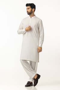 Ensemble Salwar Kameez pour Hommes, Tailles Personnalisées 2026, Style Indien et Pakistanais, Kurta Pajama Coupe Slim Anti-Plis pour Adultes - Product Image 3