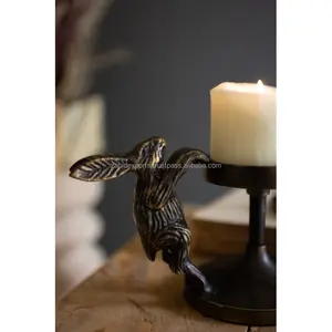 Portavelas de Metal de Lujo de Diseño, Decoración Navideña para el Hogar, Tendencia Moderna, Proyectos Hechos a Mano, Exportaciones de Zahid - Product Image 2