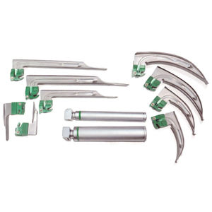 Fiber <b>Optic</b> 11 Pcs Macintosh & Miller Stainless Steel Laryngoscope Set ENT Diagnostic Surgical <b>Instruments</b> by SUBJECT SURGICAL - Product Image 3