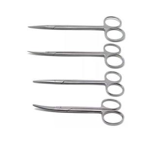 Ciseaux chirurgicaux droits et courbés en acier inoxydable de qualité supérieure, instruments chirurgicaux médicaux, fabricant pakistanais - Product Image 2