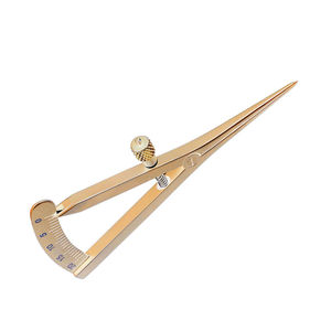 Castroviejo Orthodontic Stainless Steel <b>Measuring</b> Caliper <b>Gauge</b> Accurate Eye Measurements <b>Tool</b> CE ISO Approved By Grip Surgical - Product Image 3