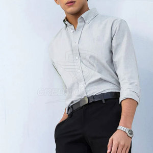 Camisas de Algodón para Hombre de Diseño Moderno, Tela Ligera de Calidad, Corte Relajado, Ropa Casual de Moda - Product Image 3